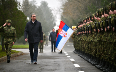 Вучич, военна служба, Сърбия