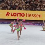ансамбълът на България по художествена гимнастика на Световното първенство във Франкфурт