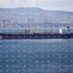 Архивен кадър на търговски кораб в Черно море към новината за атаката срещу CONTSHIP JET