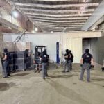Акция на ГДБОП в Мизия при разкриването на нелегална фабрика за цигари