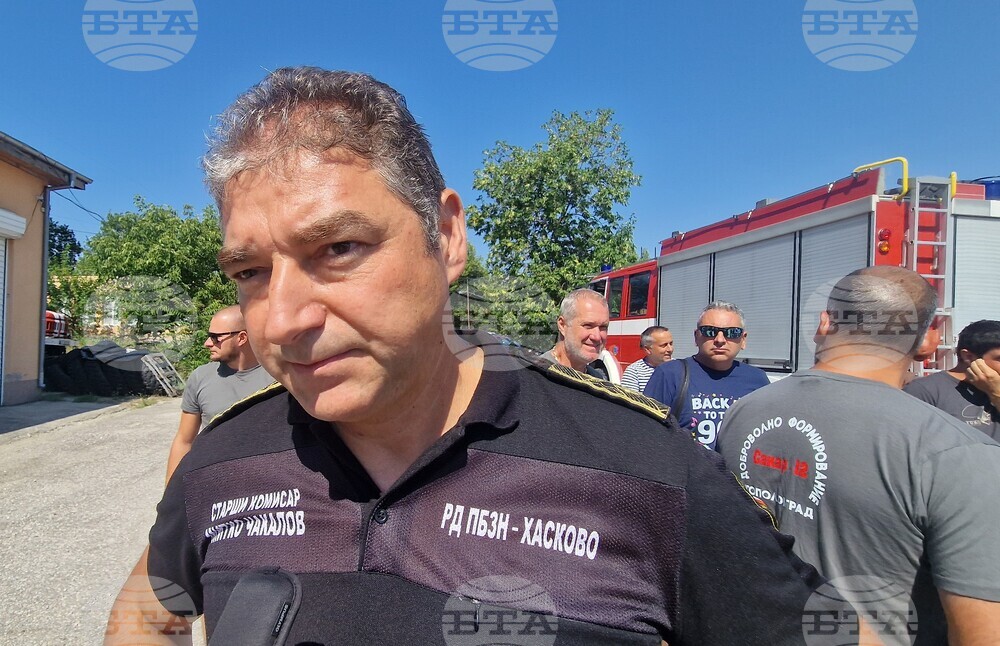 Пожар край хасковските села Динево, Малево, Криво поле и Корен.