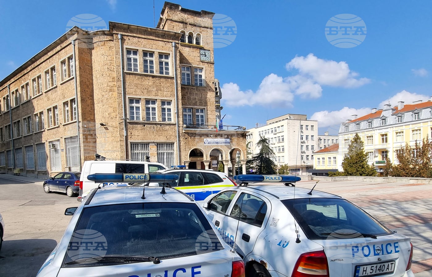 пътна обстановка на автомагистрала Хемус край Шумен след инцидент и временна организация на движението