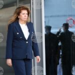 Илияна Йотова при интервю, в което обявява кандидатура за президент