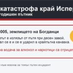 Илюстрация за тежка катастрофа край Исперих, при която загина 14-годишен пътник
