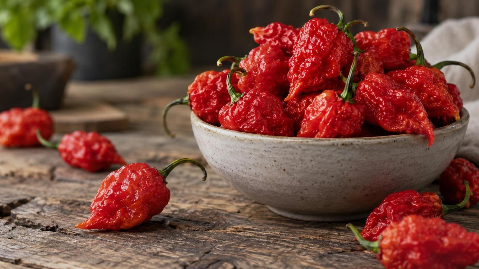 Люти чушки Carolina Reaper към новината за световната титла на Николай Филипов