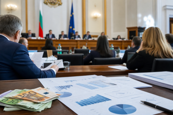 Илюстрация за държавен дълг, бюджетна комисия и публични финанси