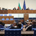 Пленарна зала на Народното събрание при гласуване на държавния бюджет за 2026 г.