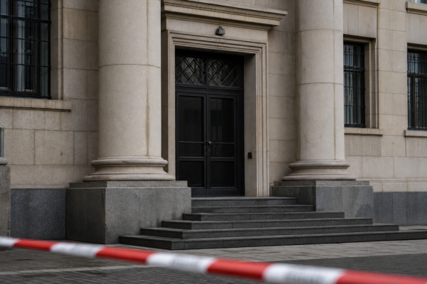 Съдебна сграда като илюстрация към дело на прокуратурата в Плевен