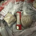 полицейска акция срещу наркотици като илюстрация към разследване за кокаин в Разград и Варна