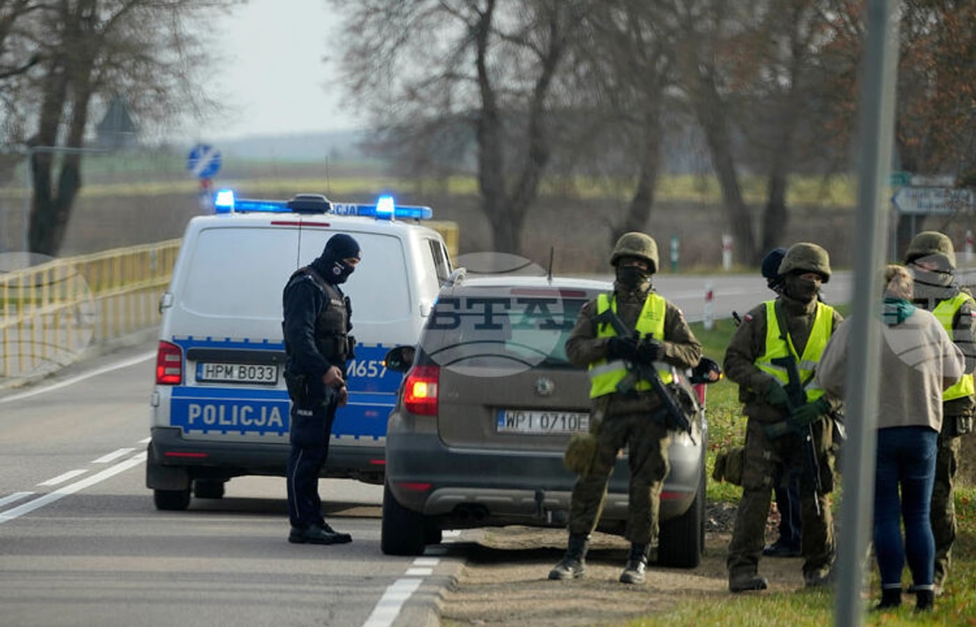 полска полиция към новина за арест и украинска оръжейна компания