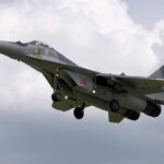 полски военен самолет при новина за руска ракета в полското въздушно пространство
