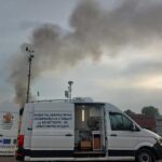 Дим след пожара край Люлин и мерки за качеството на въздуха в София