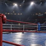 боксов ринг след финала на европейското първенство в София