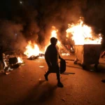 Протест пред Министерския съвет като илюстрация към исканията за по-високо майчинство
