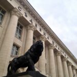 Съдебна палата при новина за обвинения и искане за задържане под стража