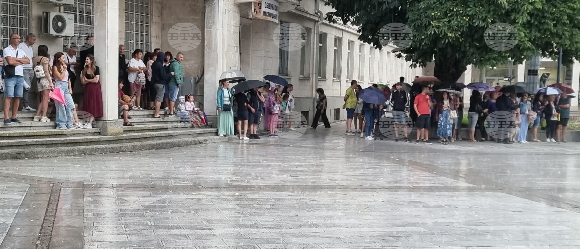 Протест в Силистра в защита на детското отделение на местната болница