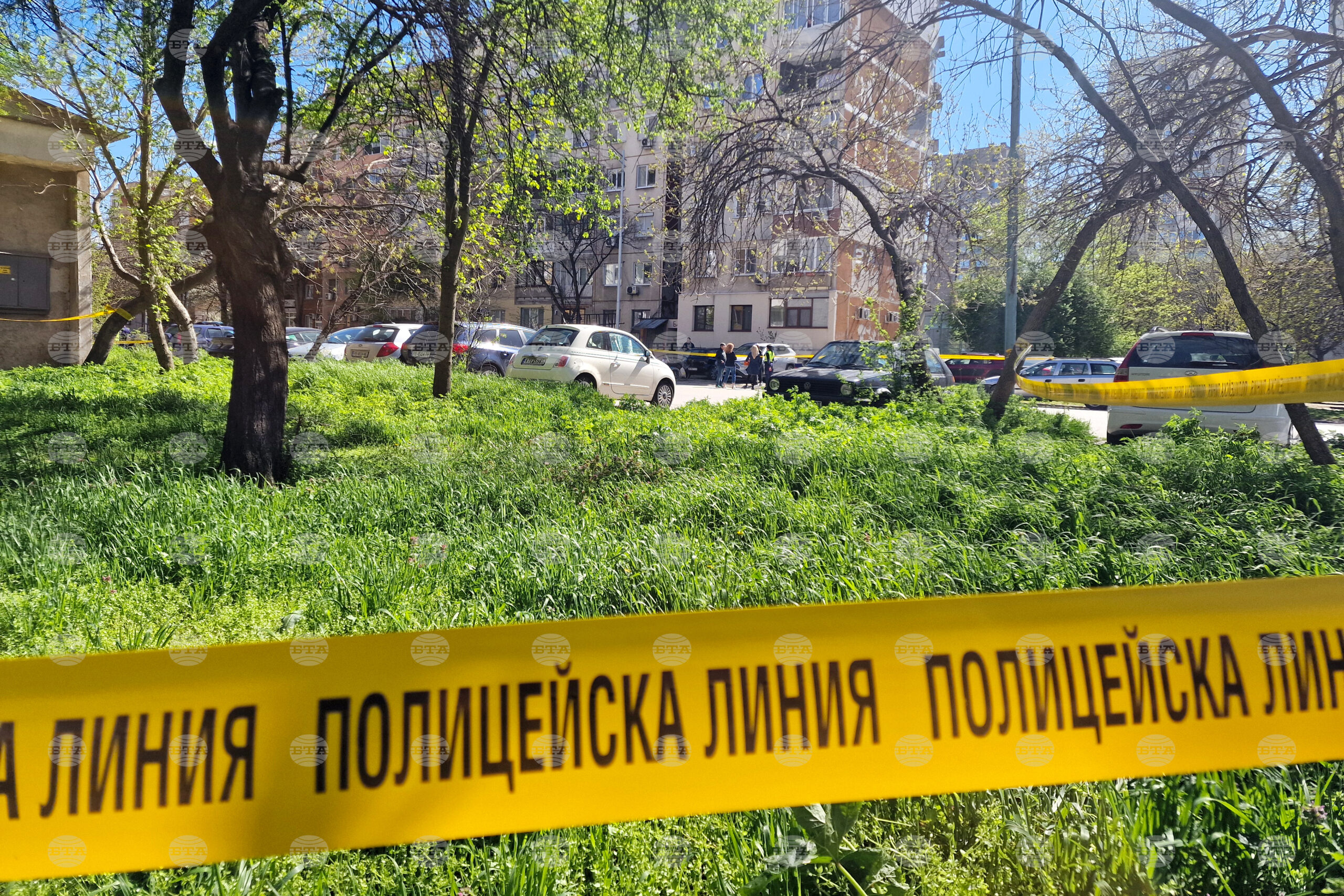 пътна полиция и разследване след инцидент с джип край Ситово