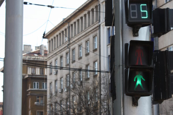 Булевард Цар Освободител в София при новина за катастрофа с пиян шофьор
