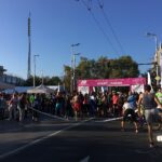 Бегачи по трасето на Софийския маратон