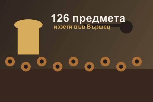 Илюстрация за иззети археологически предмети във Вършец