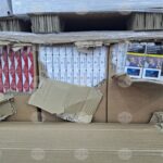 задържани цигари при митническа и гранична проверка край Видин
