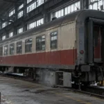 Илюстративен пътнически вагон в ремонтно депо към новина за взрива в депо Надежда